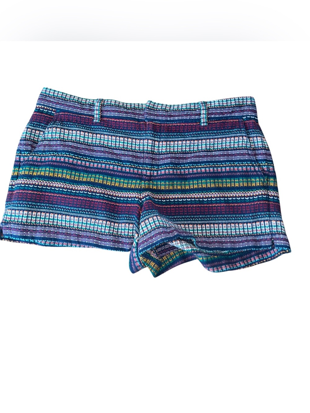 Gap Multicolored Textured City Shorts 
Size 14